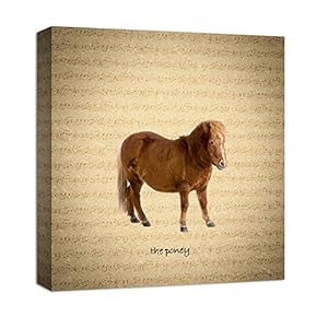 Canvas Wall Art for Living Room,Bedroom Home Artwork Paintings Farm Animal Ready to Hang - 12x12 inches