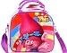 Dreamworks Trolls Poppy Adjustable Shoulder Straps Lunch Bag Plus Water Bottle- Pink