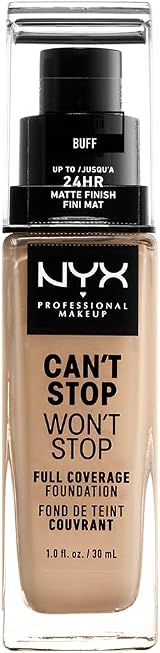 NYX Can’t Stop Won’t Stop Matte Foundation Buff 30ml New Formula