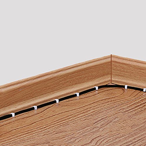 Ethernet Cable Clips Oziral 5mm 7mm 10mm 300 Pcs Cable Management Cord Attachable to Wall with Hooks