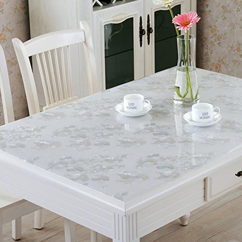 Table Cloth/ Water And Oil Proof Tablecloth/ Transparent Table Mats-C 9090cm(53inchx35inch)