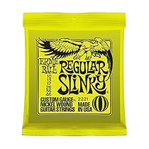 Ernie Ball 2221 Nickel Regular Slinky Electric Guitar Strings 3 Pack

