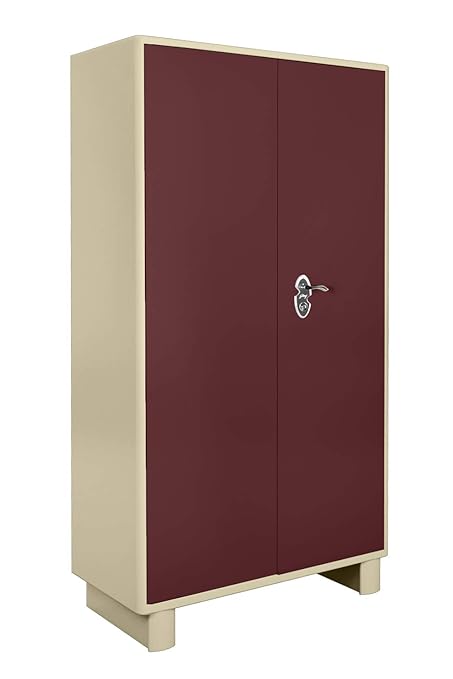 Godrej Interio 2 Door Wardrobe Glossy Finish Godrej Rose