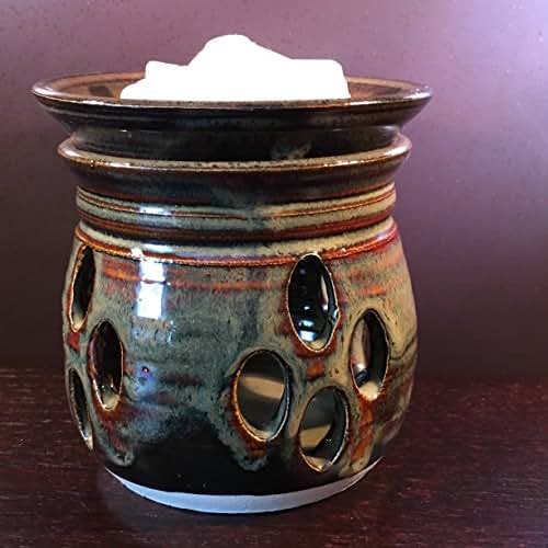 Amazon.com: Ceramic Wax Melter Oil Warmer - Waterfall ...