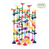 181 pcs Complete Marble Run Super Set Construction Building Blocks Toys, STEM Learning Toy, Educational Building Block Toy