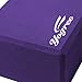 yogree (2-PC Yoga Blocks, 9 - High Density EVA Foam Brick Provides Stability Balance & Support, Improve Strength and Deepen Poses - Great for Yoga, Pilates, Workout, Fitness & Gym (Purple)