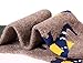 EBMORE Womens Girls Wool Novelty Socks Cabin Cute Animal Cartoon Funny Casual Soft Cotton Socks 3 Pack (Beige (3 Pairs))