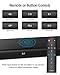 Sound Bars for TV, Strong Bass Dual Connection Wired and Wireless Sound Bar, Speakers with Build in Subwooferthumb 3