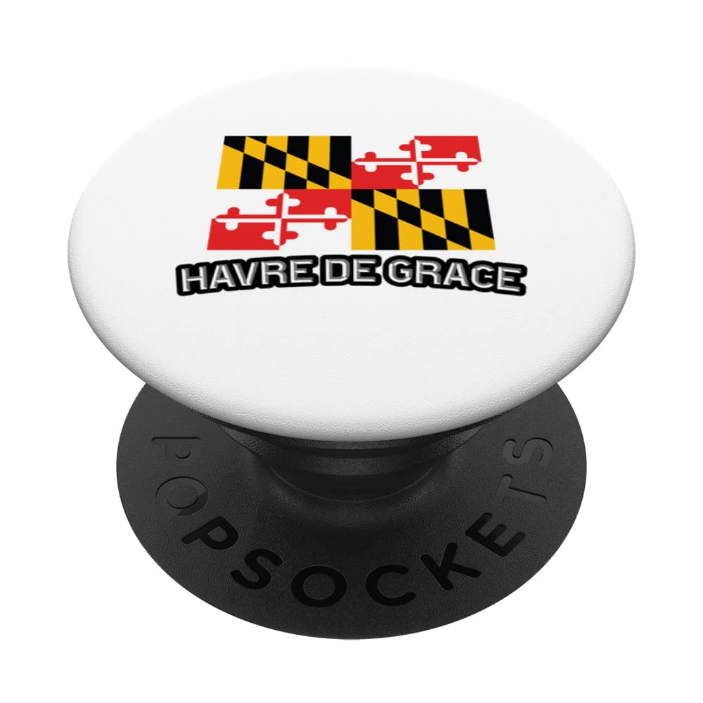 Havre de Grace Maryland | HdG MD City State - Cute Souvenir PopSockets Swappable PopGrip