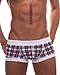 Croota Mens Underwear, Low-Rise Boxer Brief, Satin Accented Waistband
