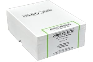 Arista EDU Ultra VC RC Black & White Photographic Paper, Semi-Matte 5x7, 250 Sheets