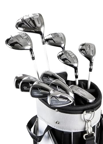 Brosnan Lady Diamond S5 Women's Complete Golf Club Set [18-Piece