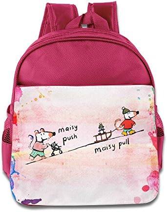 Children Maisy Happy Christmas Maisy School Bag (2 Color:Pink Blue)
