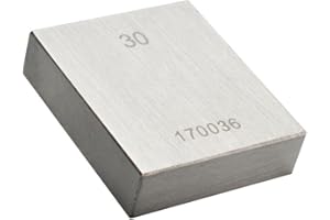 High Speed Steel Gauge Block Set, Metric Size Standard 0.5-100mm, for HRC 64 Hardness Block for Precision Measurement Tool an