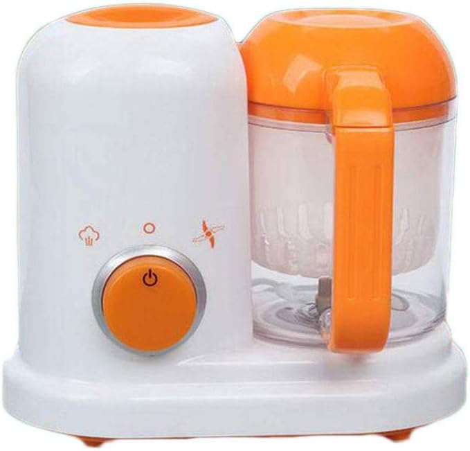 DAETNG All-in-One baby food Processor, Grinder, Steam Mixer, Electric Heating for Juicer, Minced Meat, Beat the Eggs, Blend, Milkshake, Cut Vegetables - Stirring Cup 350g 300W, 2500 rpm