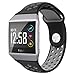NO1seller Top Bands Compatible for Fitbit Ionic Small Large, Soft Silicone Sport Strap Accessories with Ventilation Holes Replacement Wristband for Fitbit Ionic Smartwatch Women Men
