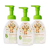 Babyganics Alcohol-Free Foaming Hand Sanitizer, Pump Bottle, Mandarin, 8.45 oz, 3 Pack, Packaging May Vary