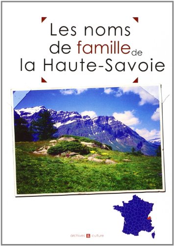 Les  noms de famille de la Haute-Savoie