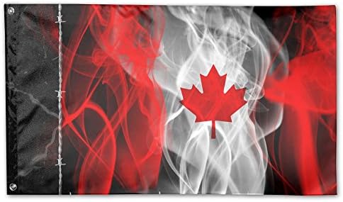 Canada Deluxe Flag, 3 X 5', Multicolor.