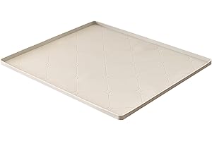 HDFAZHM Under Sink Mats for Kitchen : 19" x 22" Waterproof Under-Sink Organizers Sink Mat Protectors, Flexible Silicone Drip 