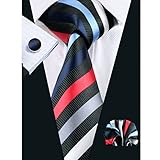 Hi-Tie New Style Striped Men's Necktie Set