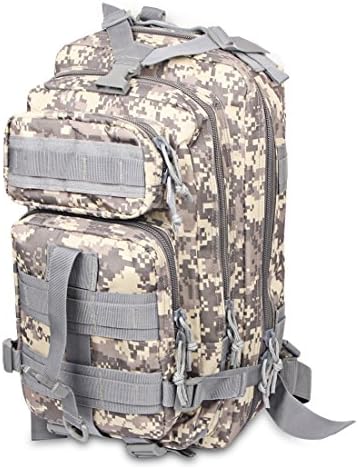 35L Military Tactical Backpack Waterproof Small Rucksack Outdoor Daypack Sport Casual Bag for Camping Hiking Travel, Camouflage