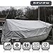 Windscreen4less 10' x 14' Heavy Duty 10 Mil Waterproof White Poly Tarp