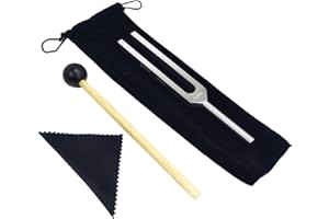 Miwayer Professional Tuning Forks for Healing, Medical, and Music - Multi-Frequency Tuning Fork Kit for Sound Therapy, Medita