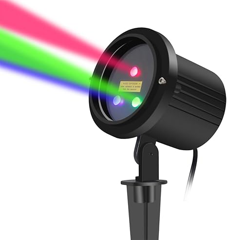 Amazon Com Laser Christmas Lights Outdoor Rgb Moving Stars