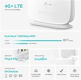 TP-Link Archer MR505 AC1200 4G+ Router with SIM Slot Gigabit MU-MIMO view 4