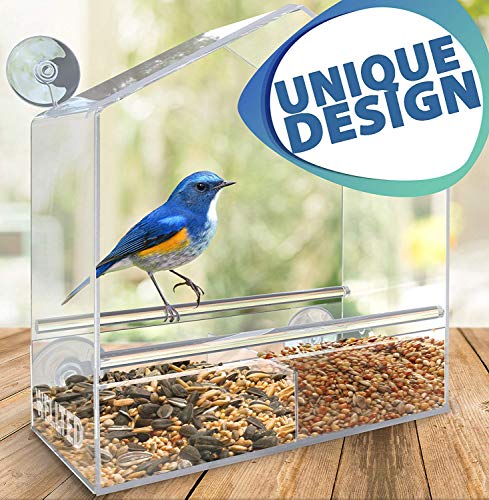 Wellted new bird feeder - birdhouse - window or hanging…