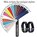 For Fitbit Charge 2 Bands(2 Pack), Maledan Replacement Accessory Wristbands for Fitbit Charge 2 HR, Black Blue Large