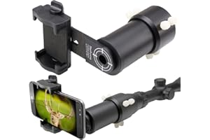 starboosa Rifle Scope Mount Camera Adapter - Smartphone Camera Adapter for Hunting Teaching - with Extension Tube