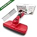 QOUKETT Dog Shedding Brushes, Pet Grooming and Self Cleaning Slicker Brush for Dogs and Cats, Comb, Stainless Steel Groom Tools with Built-in Cleaner Button Detangling & Stainless Comb