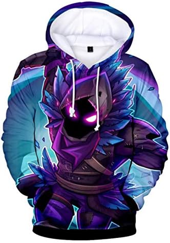 Fabby Unisex 3D Printed Hoodies Sweatshirt with Pockets
