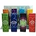 The 7 Chakras Magnetic Bookmarks Set of Chakra Guide and 8 Long Book-Markers Magnets for Books, Journals, or Holding Small Notes