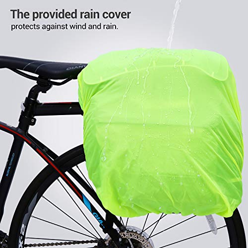 Sportneer Bike Bag Bicycle Panniers Rack Trunks 45L Large Capacity