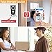 Smart Wireless Doorbell Video Viewer Camera Wi-Fi Enabled Night Vision Intercom Door Viewer for Home Security Monitoring Motion Detection