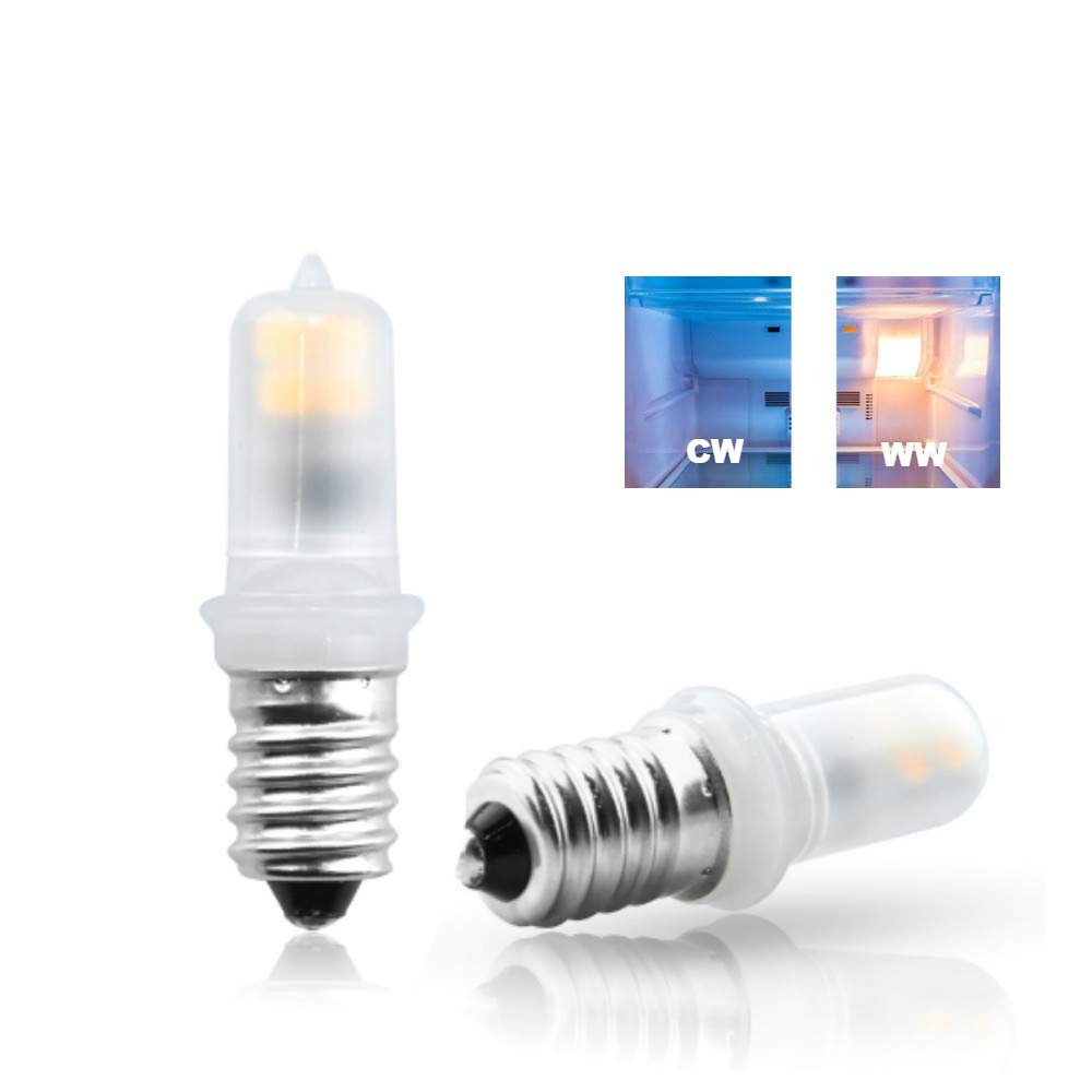 Luxvista 2x E14 2W Mini LED Frigorífico Bombilla para Bulbo de ...