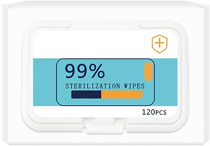 Disposable Wipes, 120 PCS Disposable Hand Cleaning Prep Pads, Large Wet Wipes for Family Daily Cleaning Kitchen and Bathroom(1 Pack)