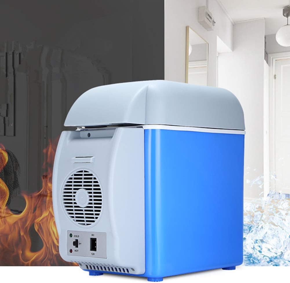 Xljh Upright 12V 7.5L Capacity Portable Car Refrigerator Cooler Warmer Truck Thermoelectric Electric Fridge For Car Boat