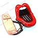 Asiawill Novelty Tongue Stretching Sexy Lips Mouth Corded Desk Home Retro Phone Telephone - Red