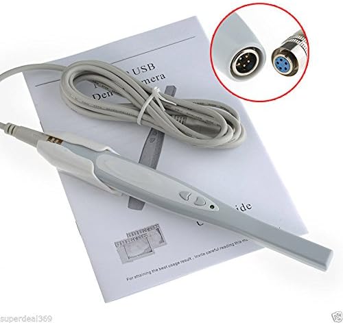 (Latest Version! Can Work with Windows 8) Md740 USB 6 Led Intraoral Dental Intra Oral Camera Dentist Imaging Tool
