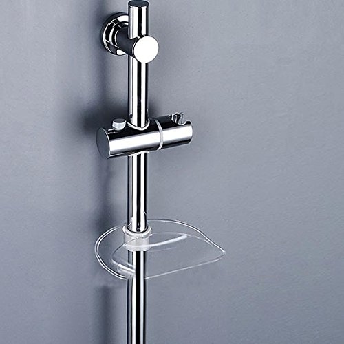 DCDEAL Handheld Shower Head Rail Slider Holder Adjustable Bracket