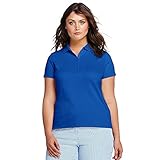 Lands' End Women's Plus Size Pima Cotton Polo Shirt