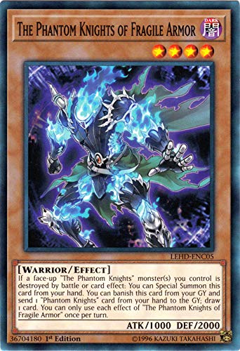 Yu-Gi-Oh! - The Phantom Knights of Fragile Armor - LEHD-ENC05 - Common - 1st Edition - Legendary Hero Decks - Phantom Knights Deck