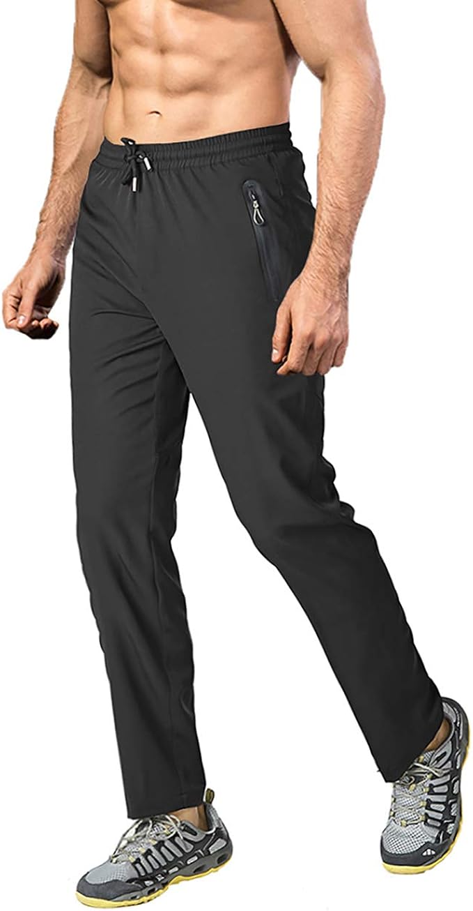 mens stretch walking trousers uk