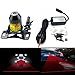 Extremely Bright 200mw Anti Collision Rear-end Car Laser Tail Fog Light LED Fog Lights Bulbs for Back Up Reverse Lights Motorcycle Warning Light, Xenon White（Straight Line Only）