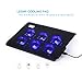 LESHP Laptop Cooling Pad, USB Laptop Fan (6 Fans)