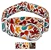 Country Brook Petz - HossFit Jr Wide Martingale Dog Collar - Awesome Autumn Collection Featuring Designs You Will Fall for (Brisk Autumn, Large)